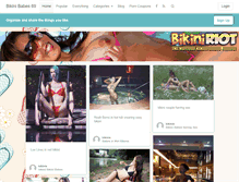 Tablet Screenshot of bikinibabes69.com